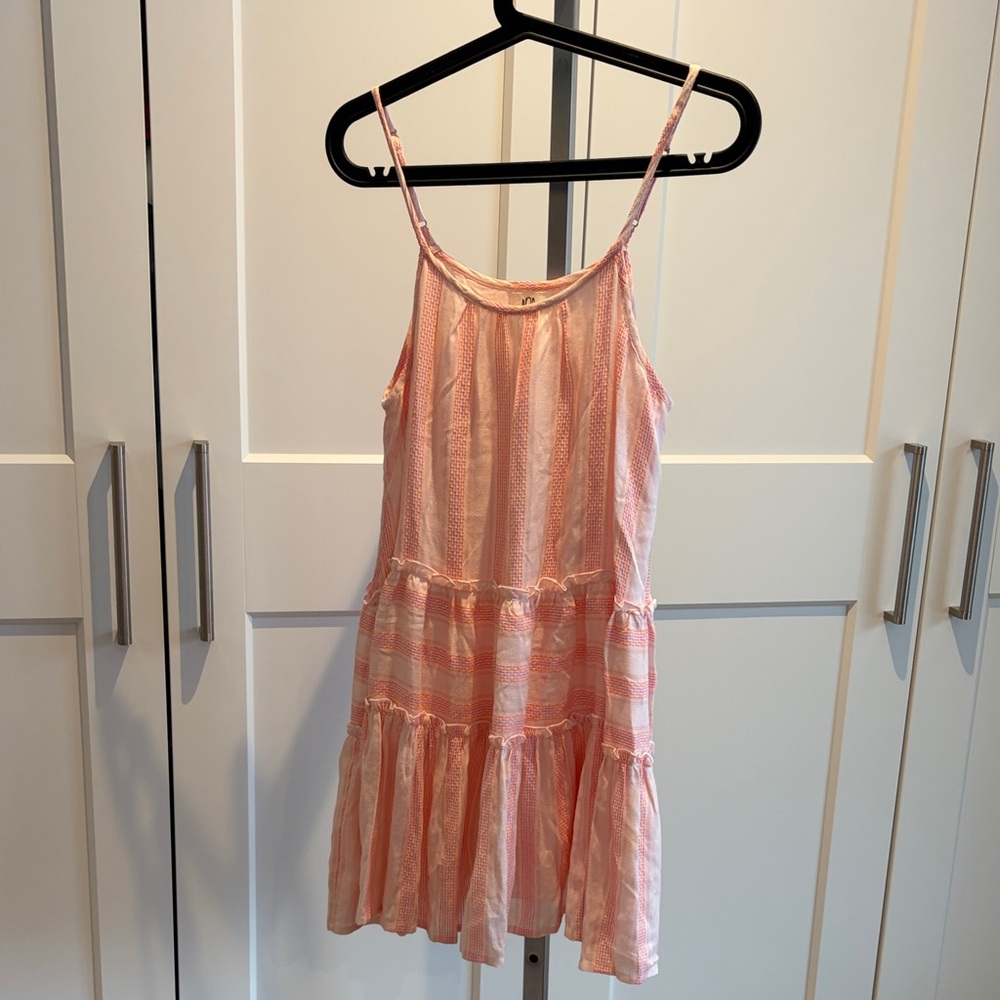 Pink dRA Los Angeles Natalie Striped Dress Striped Sundress
